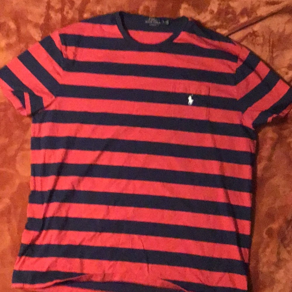 New Polo Red,and Navy casual T-Shirt. Size XL